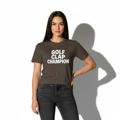 Golf Clap Champion Graphic Tee – Humor Sports Shirt, Player Gift