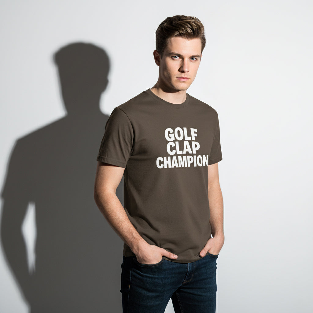 Golf Clap Champion Graphic Tee – Humor Sports Shirt, Player Gift