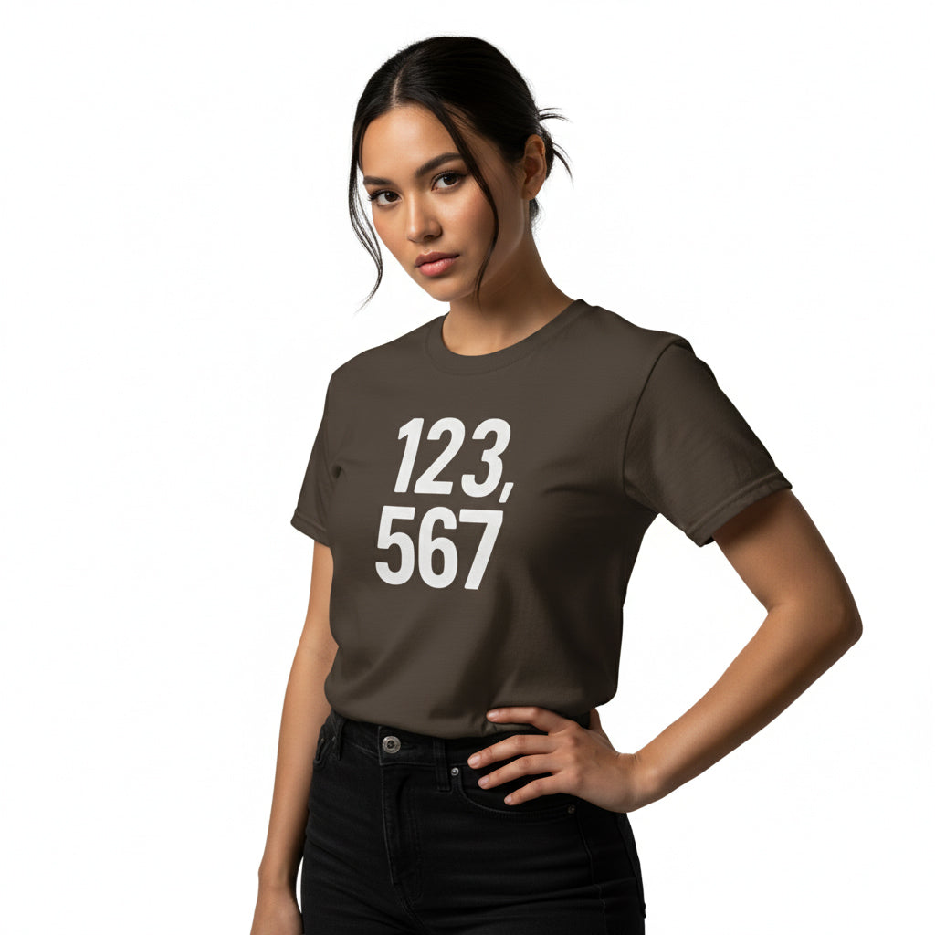 123, 567 - ¡Salsa! Dance T-Shirt – Funny Latin Dance Graphic Tee, Unisex, Soft Cotton