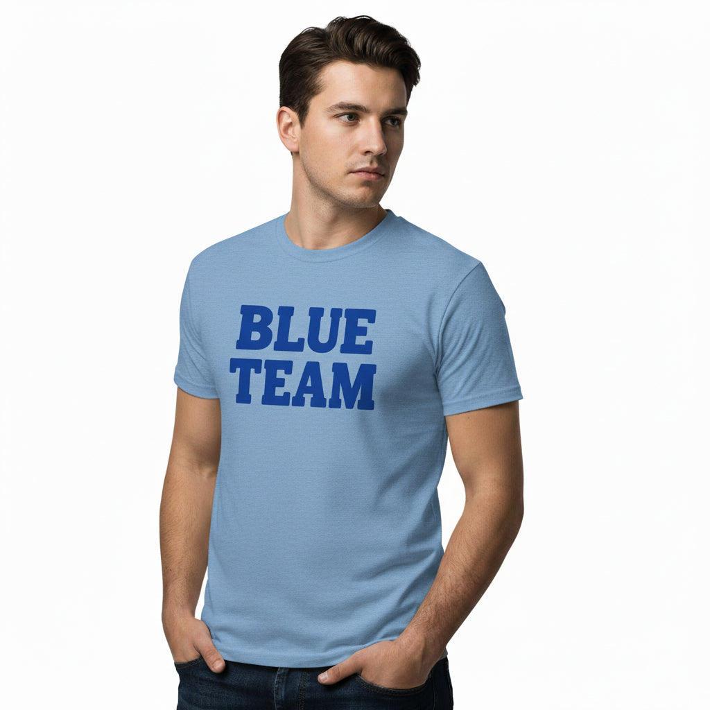 Blue Team Member T-Shirt – Sporting Event Shirt, Team Logo, Unisex, Gift