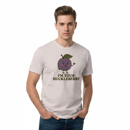 Funny Western Movie Quote T-Shirt – I’m Your Huckleberry, Men’s & Women’s