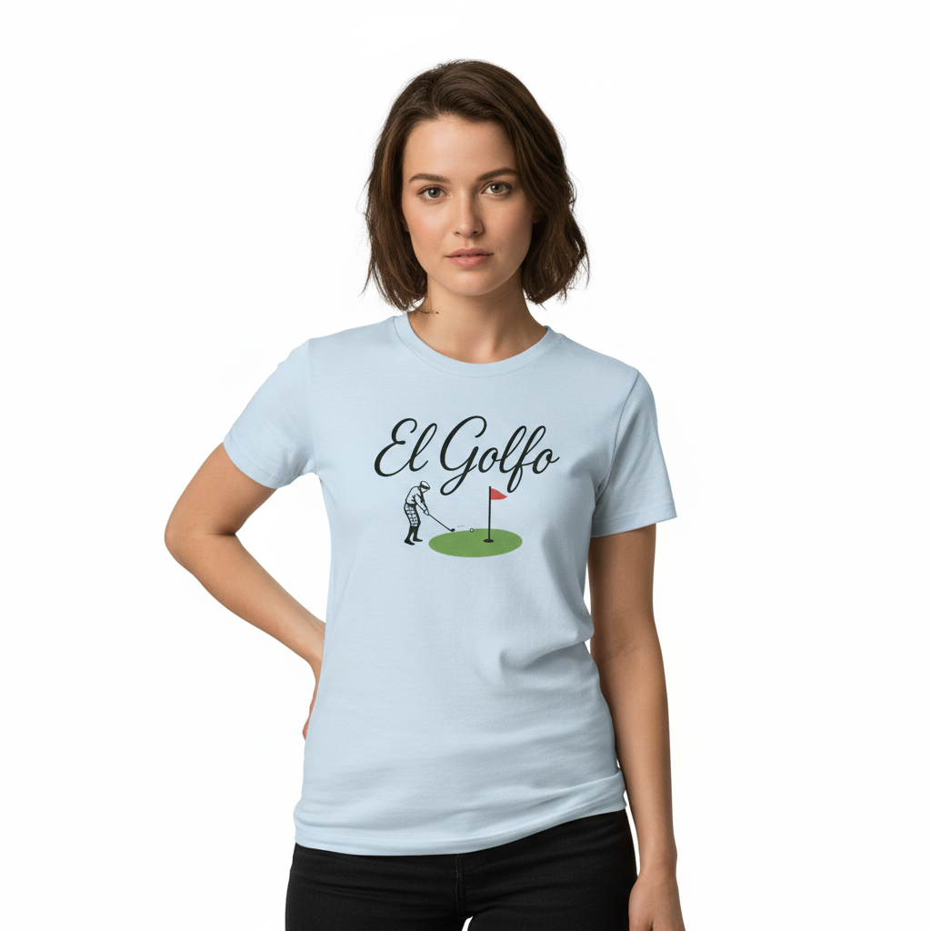 El Golfo Latin Humor Tee – Spanish Phrase Shirt, Retro Style, Sioux Falls