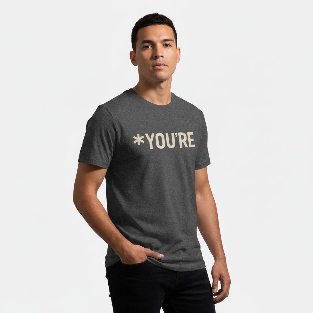 Grammar Nerd Shirt – *YOU’RE Mistake Fighter, Unisex, Gift for Writers