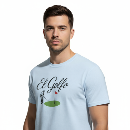 El Golfo Latin Humor Tee – Spanish Phrase Shirt, Retro Style, Sioux Falls