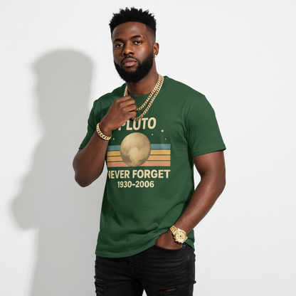 Pluto Planet Memorial Tee – Science Humor Shirt, Comfortable Fit, Gift for Space Fans