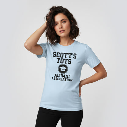 Scott’s Tots Alumni Association T-Shirt – The Office Inspired, Funny Fan Tee, Unisex