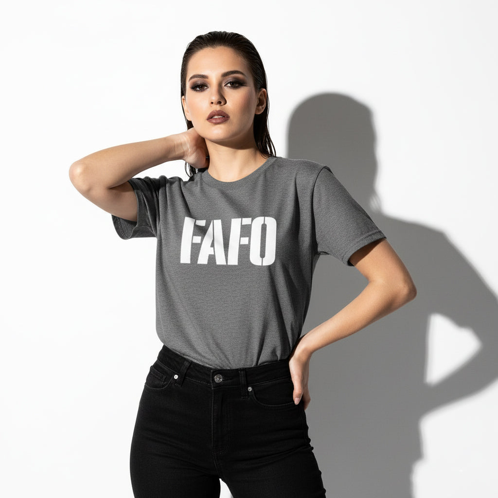 FAFO Slogan T-Shirt – Funny Meme Graphic, Unisex, Soft Cotton