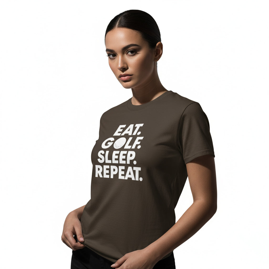 Eat. Golf. Sleep. Repeat. Golf Lifestyle Shirt – Unisex, Player Gift