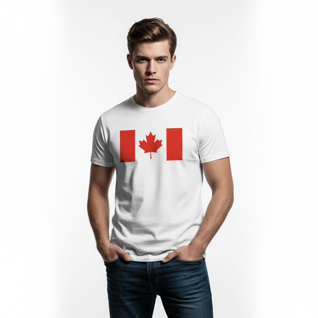 Ameri-Canadian International Travel Shirt - Flag Jacking Shirt