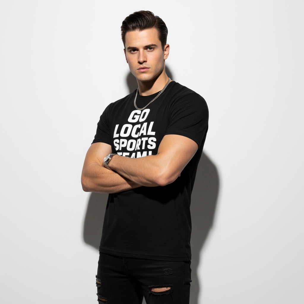 Go Local Sports Team! Game Day Tee – Sports Humor Shirt, Men’s & Women’s