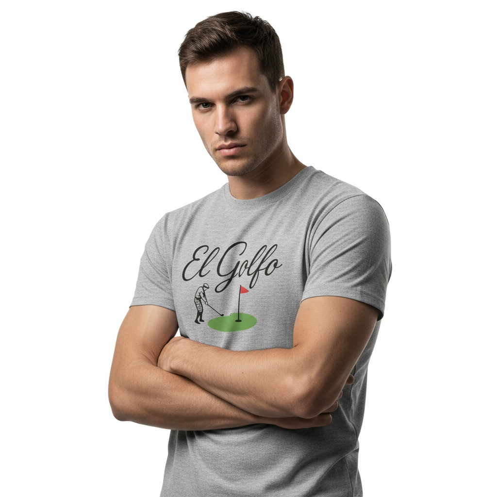 El Golfo Latin Humor Tee – Spanish Phrase Shirt, Retro Style, Sioux Falls