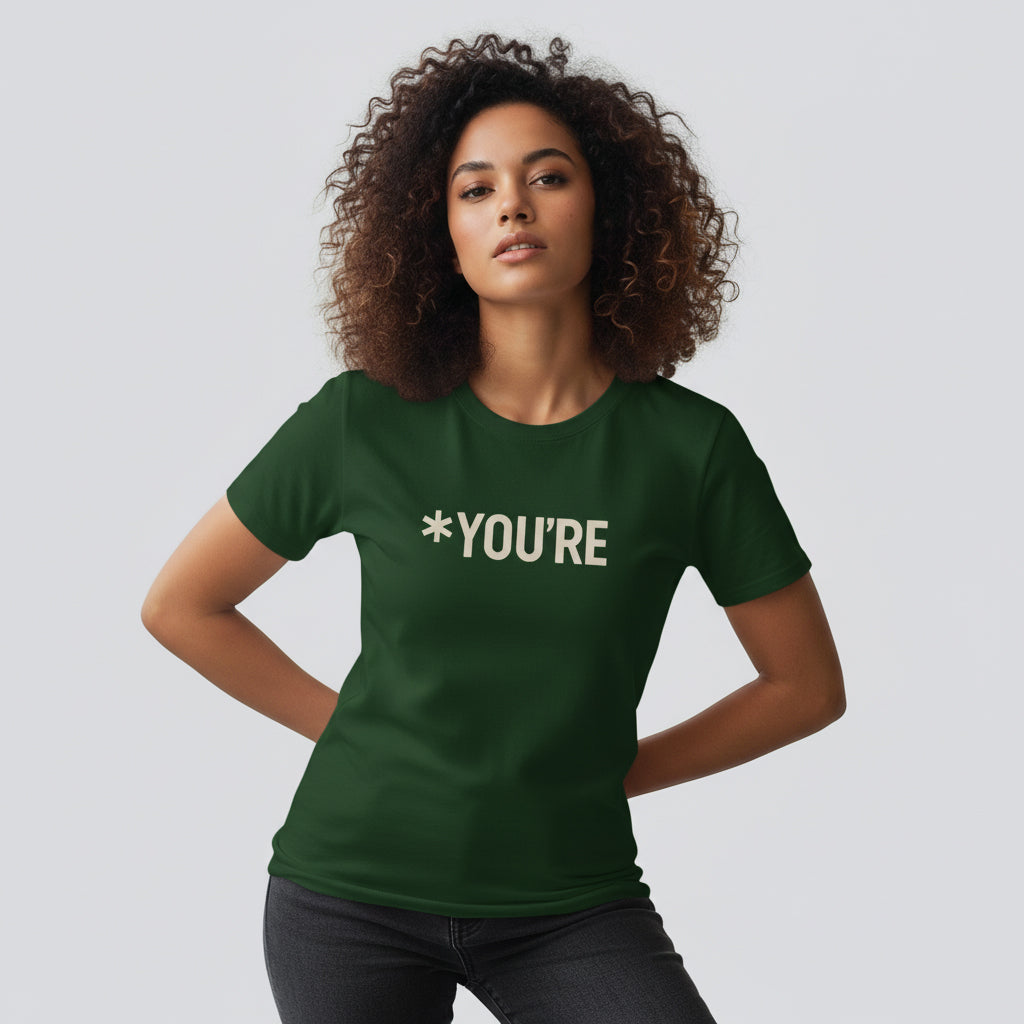 Grammar Nerd Shirt – *YOU’RE Mistake Fighter, Unisex, Gift for Writers