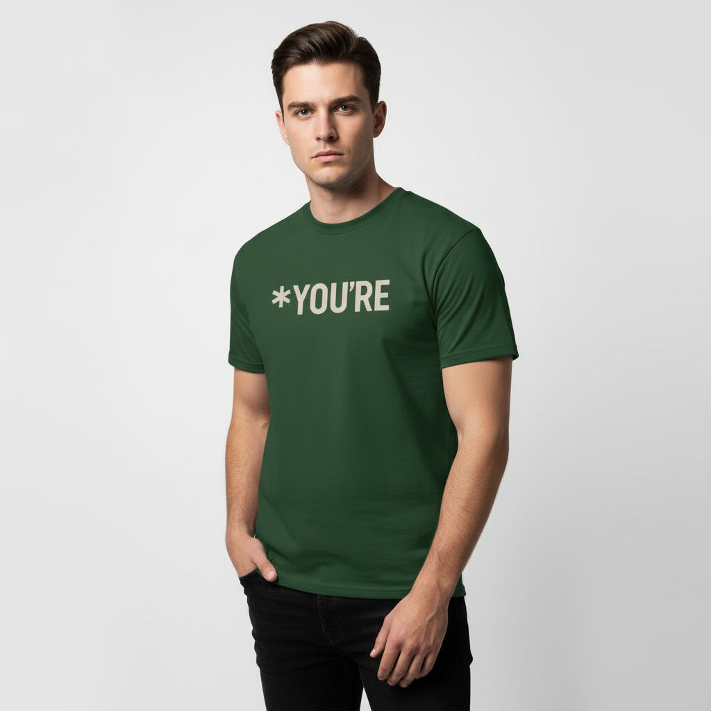 Grammar Nerd Shirt – *YOU’RE Mistake Fighter, Unisex, Gift for Writers