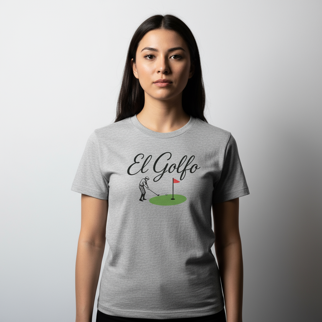 El Golfo Latin Humor Tee – Spanish Phrase Shirt, Retro Style, Sioux Falls
