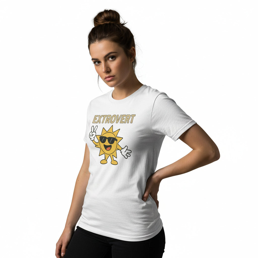 Funny Extrovert T-Shirt – Personality Statement Shirt, Gift, Men’s & Women’s