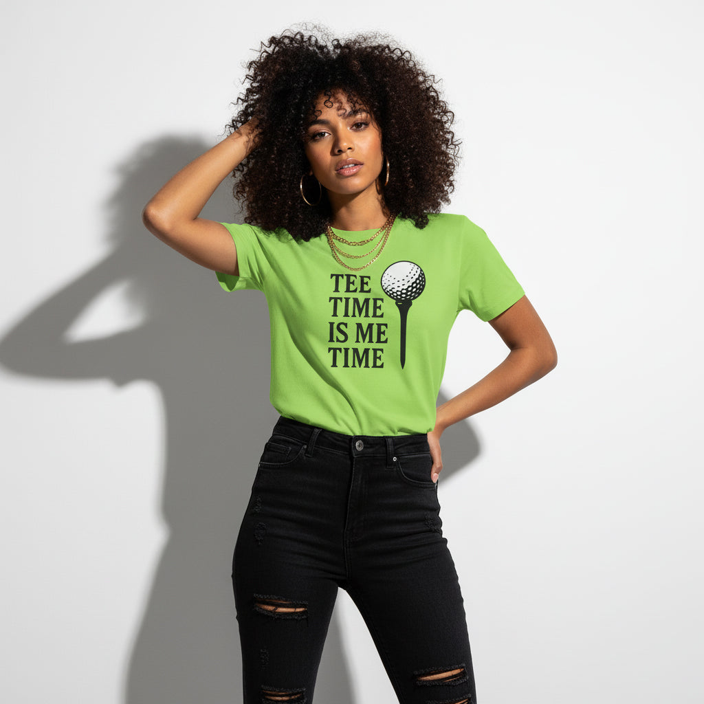 Golf Escape Slogan Shirt – Tee Time is Me Time Graphic, Gift for Players, South Dakota