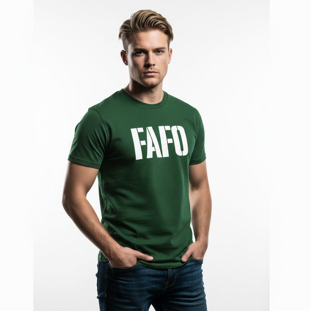 FAFO Slogan T-Shirt – Funny Meme Graphic, Unisex, Soft Cotton