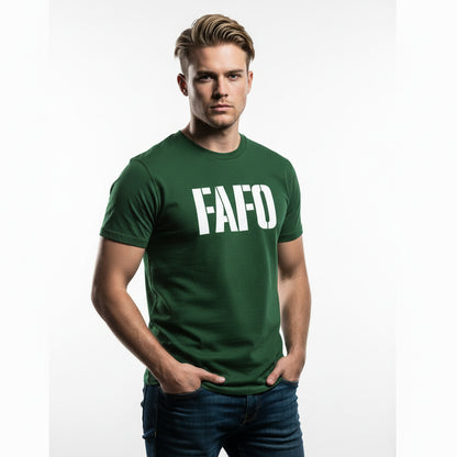 FAFO Slogan T-Shirt – Funny Meme Graphic, Unisex, Soft Cotton