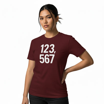123, 567 - ¡Salsa! Dance T-Shirt – Funny Latin Dance Graphic Tee, Unisex, Soft Cotton