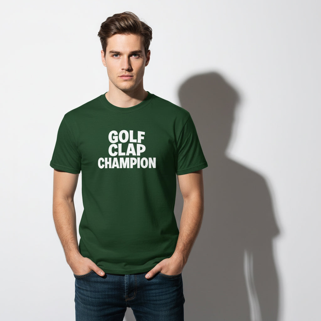 Golf Clap Champion Graphic Tee – Humor Sports Shirt, Player Gift