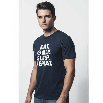 Eat. Golf. Sleep. Repeat. Golf Lifestyle Shirt – Unisex, Player Gift