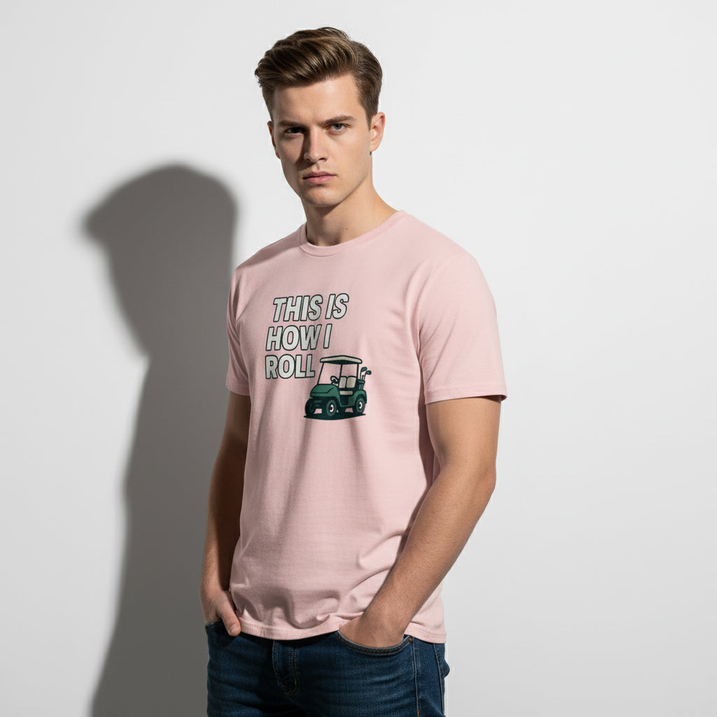 This Is How I Roll Golf T-Shirt – Funny Sports Graphic Tee, Unisex