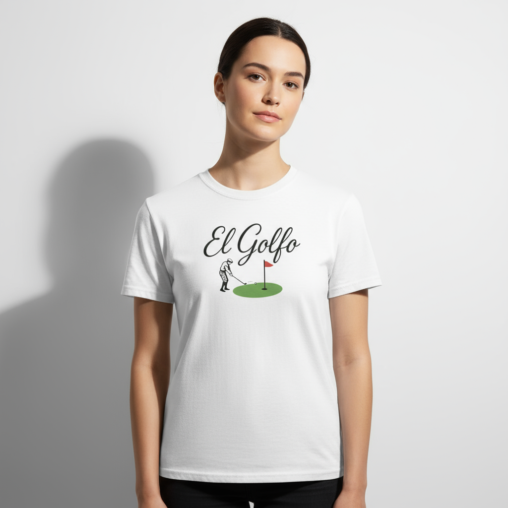 El Golfo Latin Humor Tee – Spanish Phrase Shirt, Retro Style, Sioux Falls