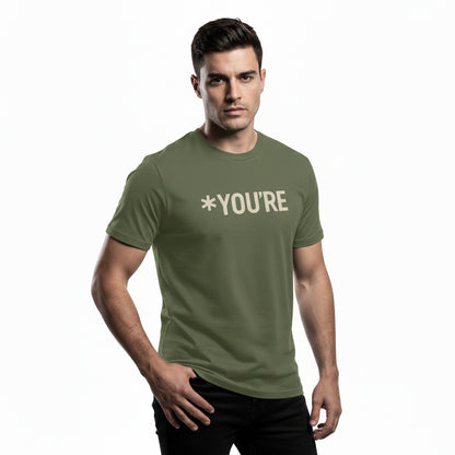 Grammar Nerd Shirt – *YOU’RE Mistake Fighter, Unisex, Gift for Writers