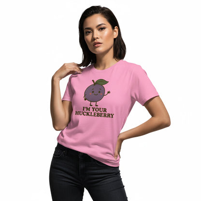 Funny Western Movie Quote T-Shirt – I’m Your Huckleberry, Men’s & Women’s