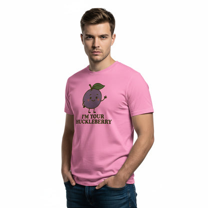Funny Western Movie Quote T-Shirt – I’m Your Huckleberry, Men’s & Women’s