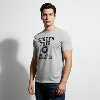 Scott’s Tots Alumni Association T-Shirt – The Office Inspired, Funny Fan Tee, Unisex
