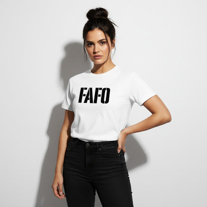 FAFO Pt. II Slogan Tee – Internet Meme Style, Comfortable Fit, Youth & Adult