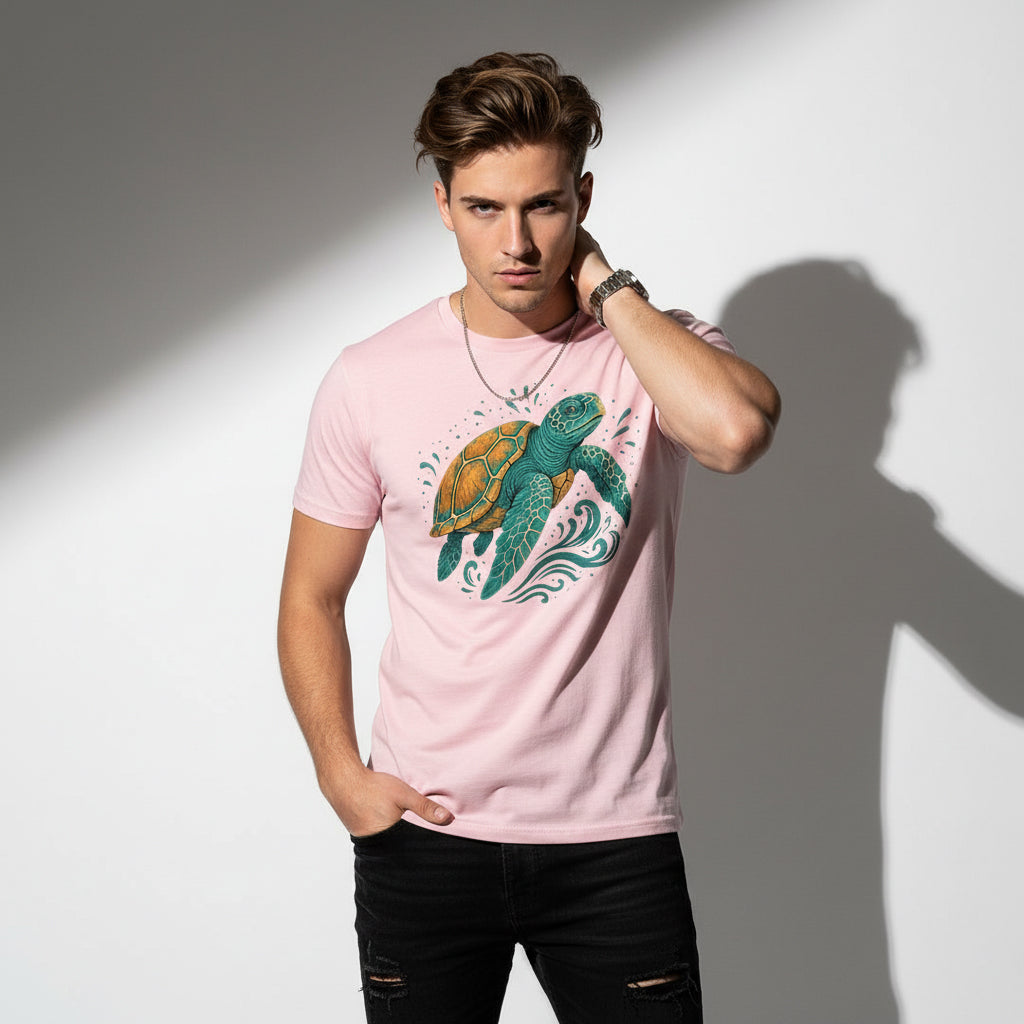 Sea Turtle Graphic T-Shirt – Ocean Animal, Soft Cotton, Eco-Friendly, Unisex