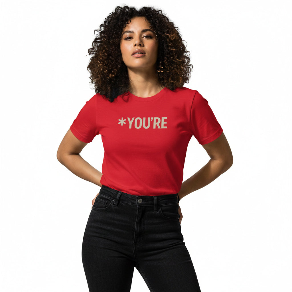 Grammar Nerd Shirt – *YOU’RE Mistake Fighter, Unisex, Gift for Writers