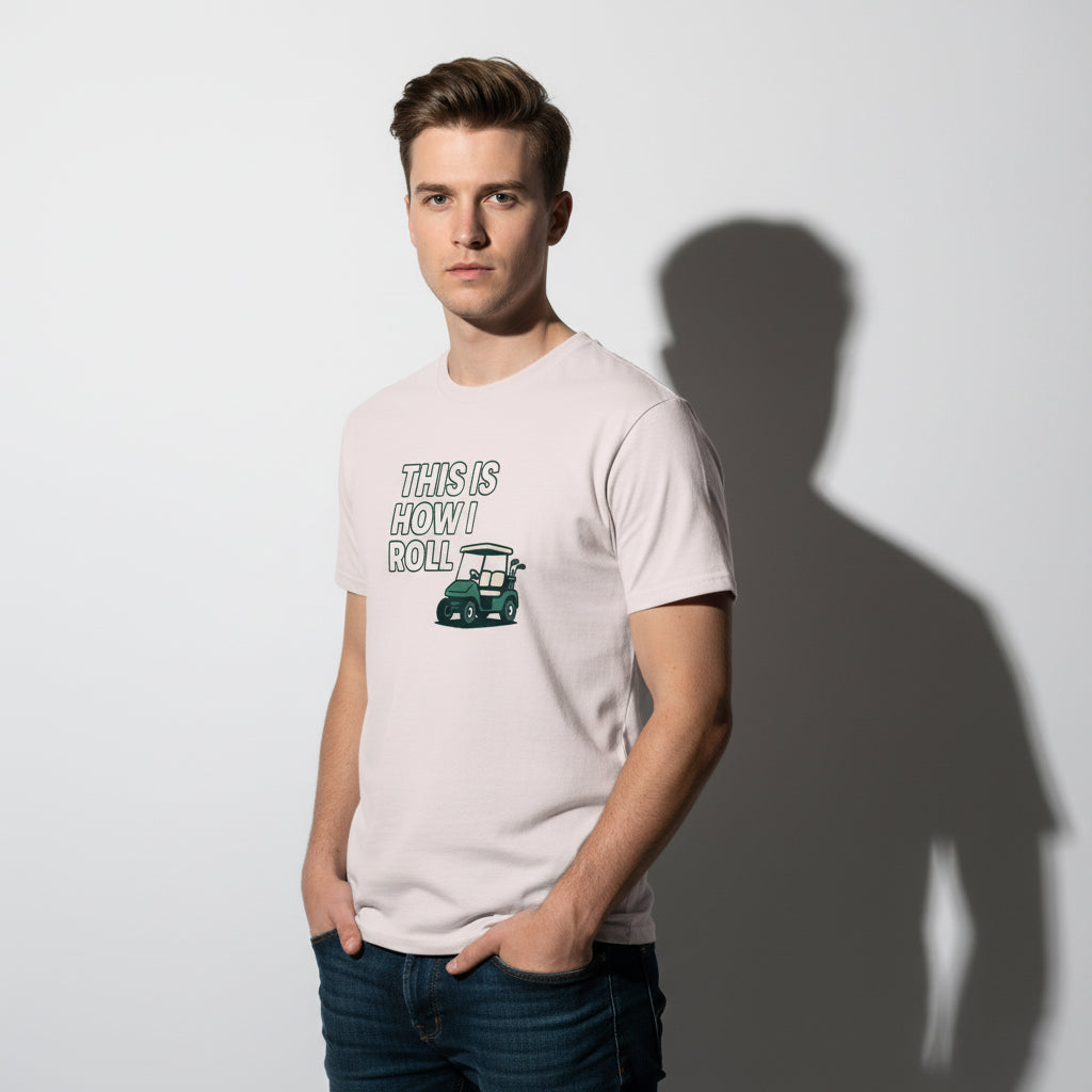 This Is How I Roll Golf T-Shirt – Funny Sports Graphic Tee, Unisex