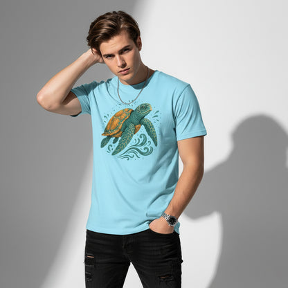 Sea Turtle Graphic T-Shirt – Ocean Animal, Soft Cotton, Eco-Friendly, Unisex
