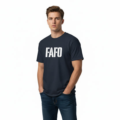 FAFO Slogan T-Shirt – Funny Meme Graphic, Unisex, Soft Cotton