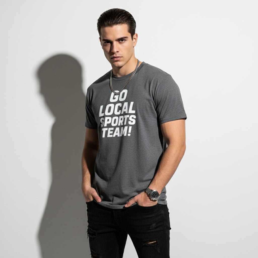 Go Local Sports Team! Game Day Tee – Sports Humor Shirt, Men’s & Women’s