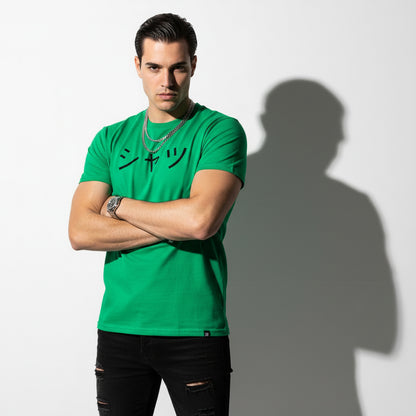 Happy Japanese Theme T-Shirt – Symbolic Kanji, Comfort Fit, Gift for Japan Lovers