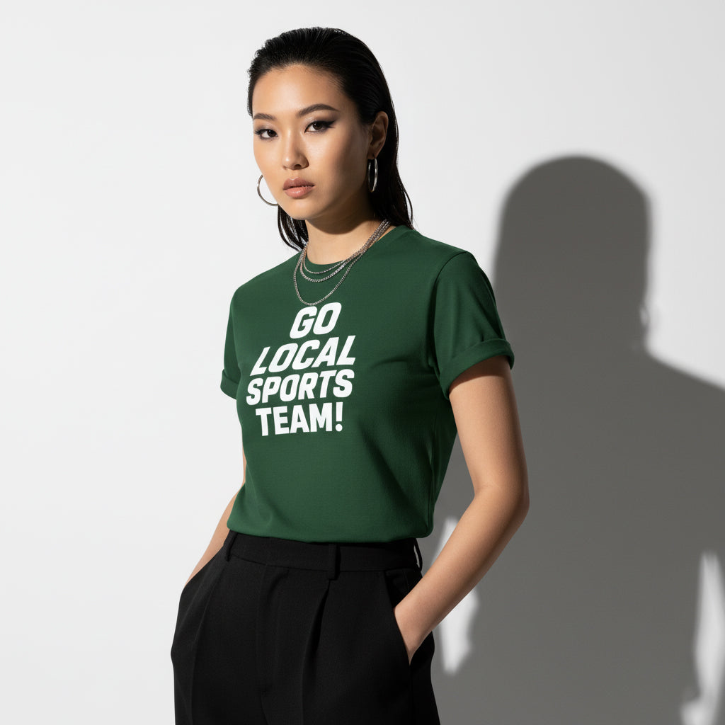 Go Local Sports Team! Game Day Tee – Sports Humor Shirt, Men’s & Women’s