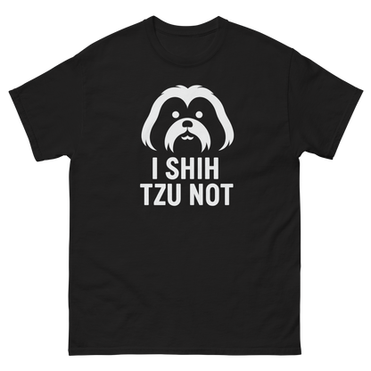 I Shih Tzu Not Dog Pun Tee – Cute Graphic, Gift for Pet Lovers, Unisex