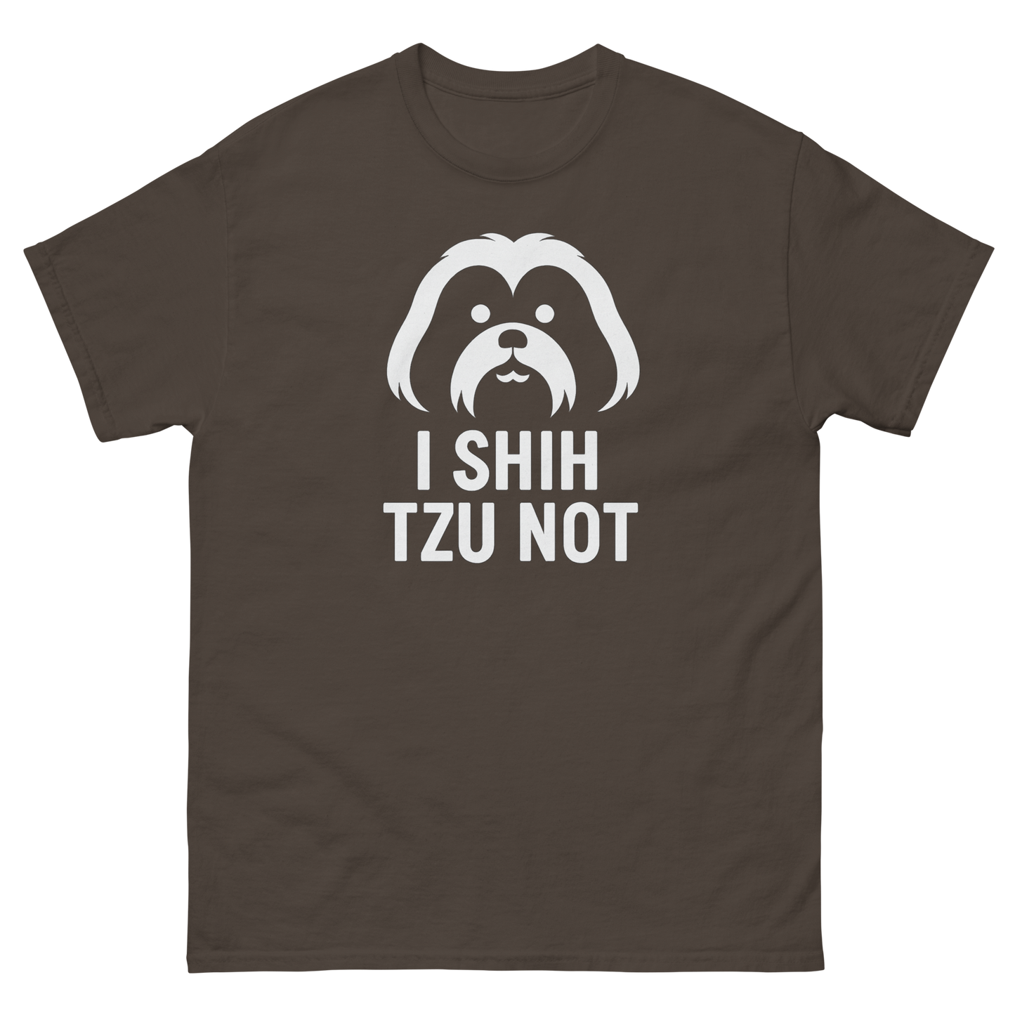 I Shih Tzu Not Dog Pun Tee – Cute Graphic, Gift for Pet Lovers, Unisex