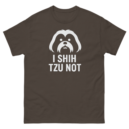 I Shih Tzu Not Dog Pun Tee – Cute Graphic, Gift for Pet Lovers, Unisex