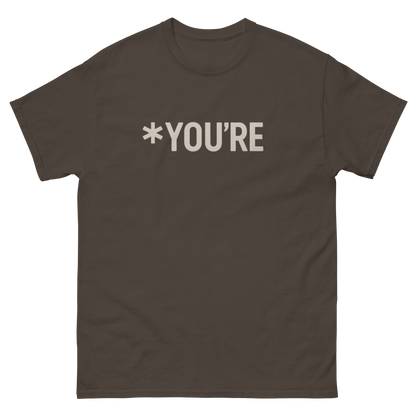 Grammar Nerd Shirt – *YOU’RE Mistake Fighter, Unisex, Gift for Writers