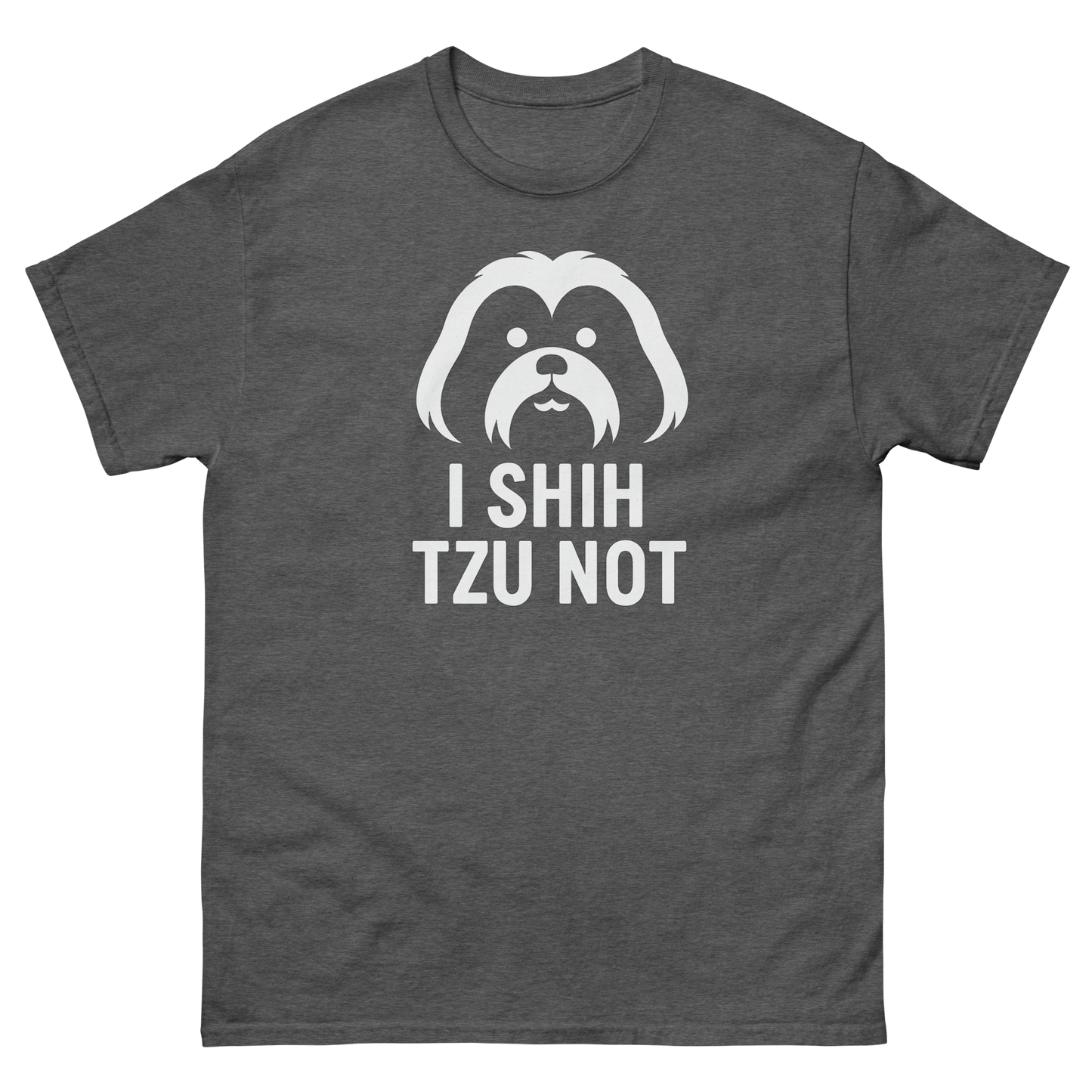 I Shih Tzu Not Dog Pun Tee – Cute Graphic, Gift for Pet Lovers, Unisex