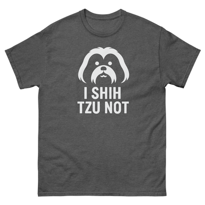 I Shih Tzu Not Dog Pun Tee – Cute Graphic, Gift for Pet Lovers, Unisex