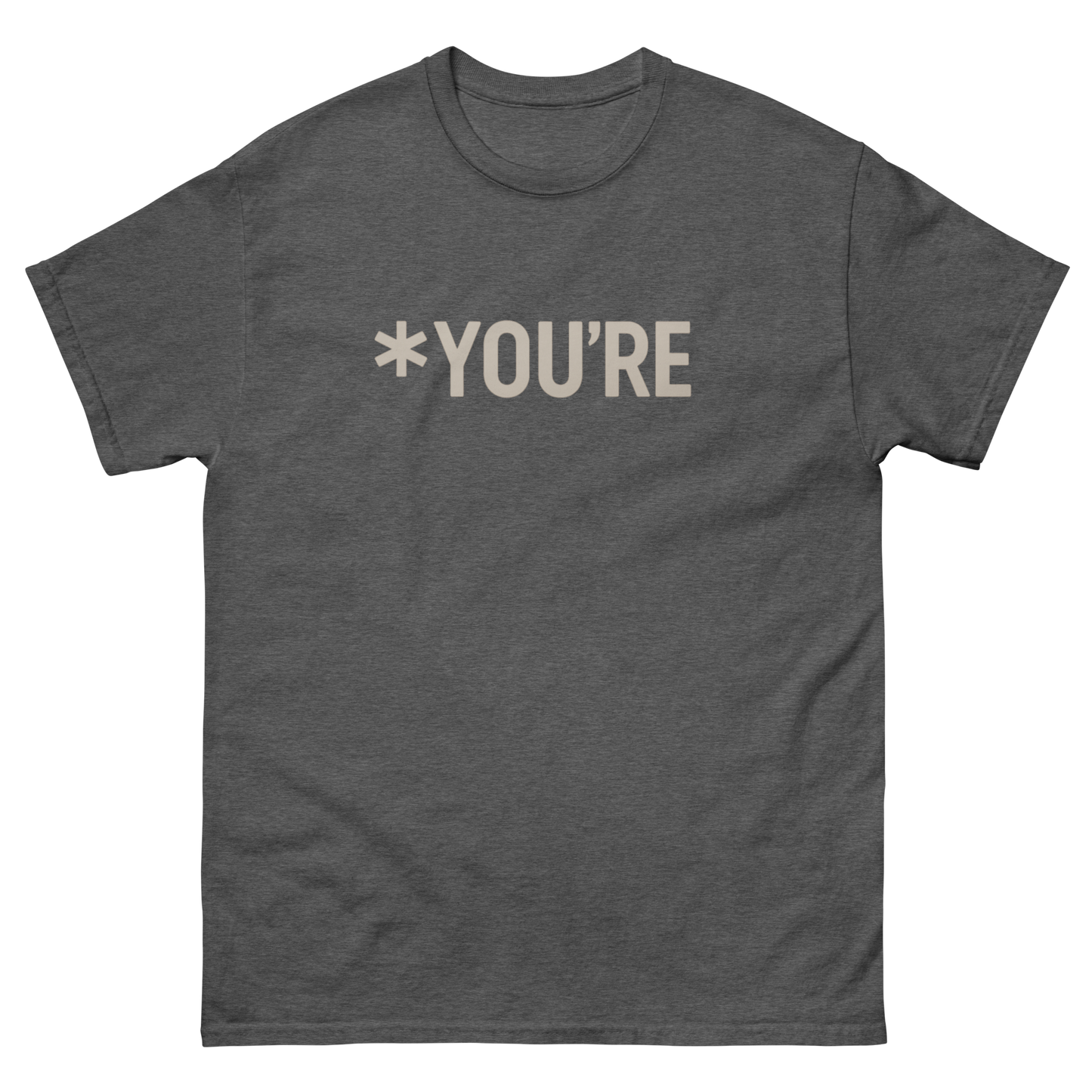 Grammar Nerd Shirt – *YOU’RE Mistake Fighter, Unisex, Gift for Writers
