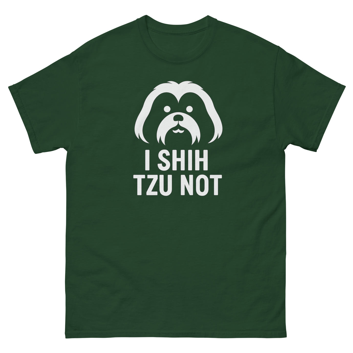 I Shih Tzu Not Dog Pun Tee – Cute Graphic, Gift for Pet Lovers, Unisex