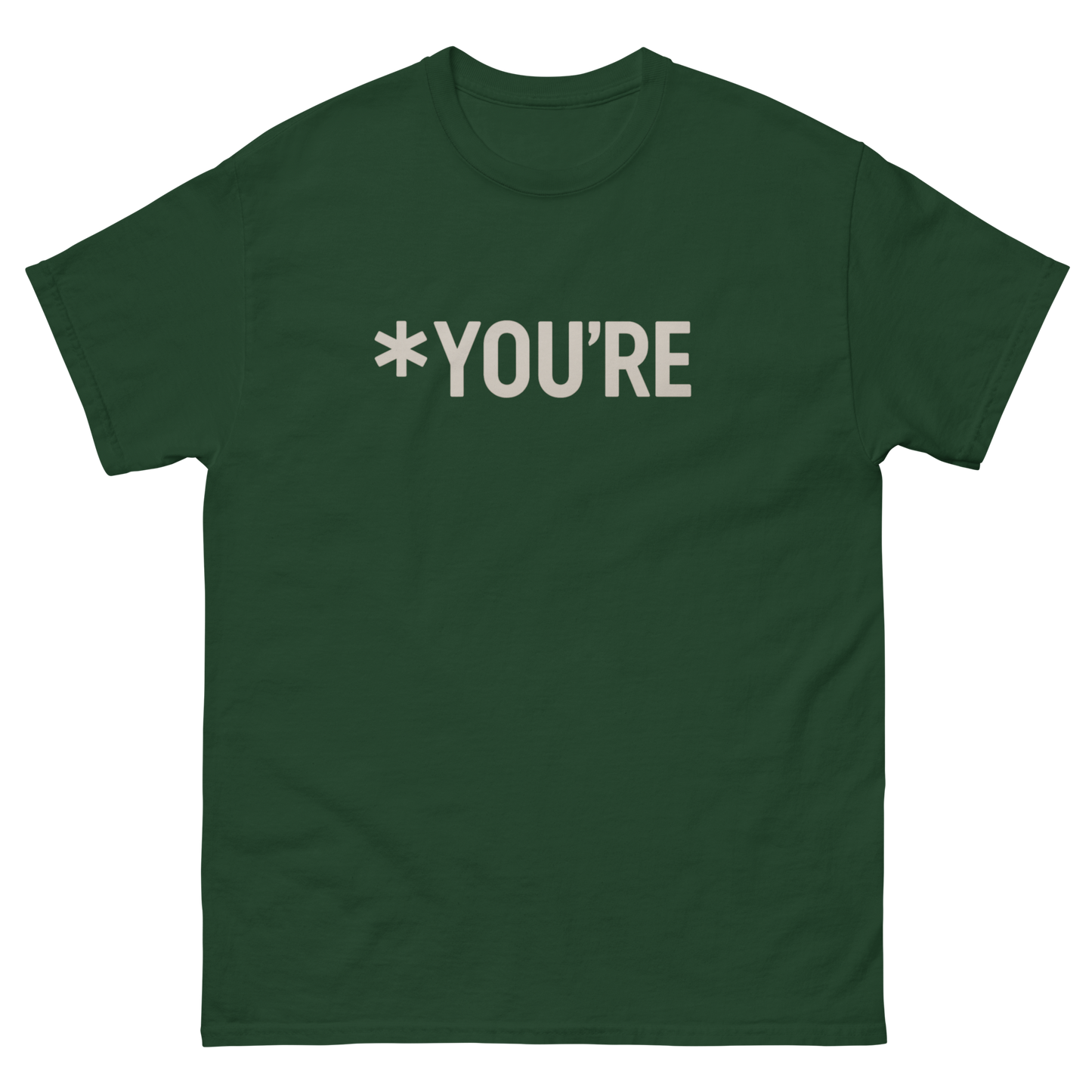 Grammar Nerd Shirt – *YOU’RE Mistake Fighter, Unisex, Gift for Writers