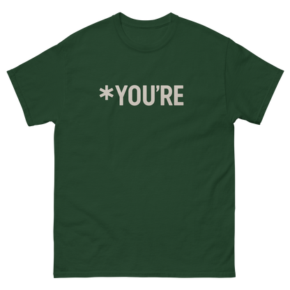 Grammar Nerd Shirt – *YOU’RE Mistake Fighter, Unisex, Gift for Writers